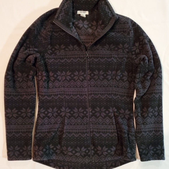 Old Navy Other - Like New Girls Old Navy Black Fleece Jacket
